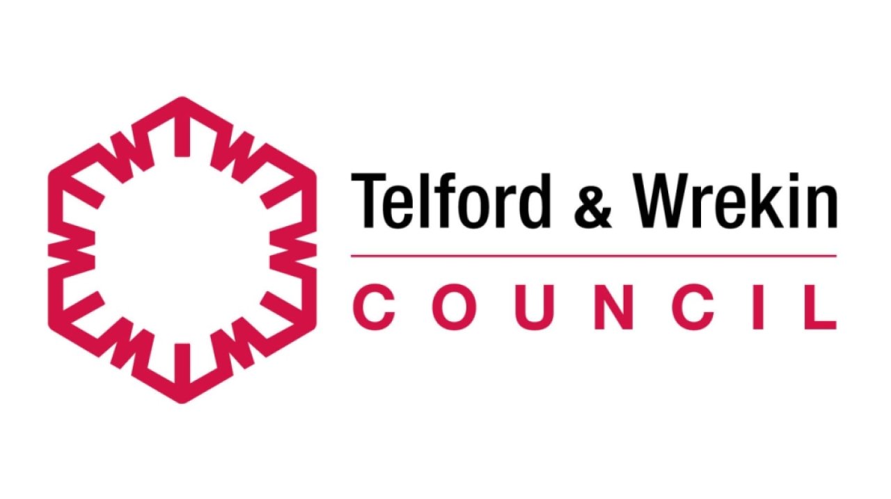 Telford and wrekin council logo.